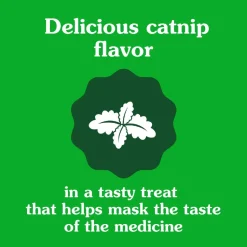 Greenies Feline Pill Pockets Cat Treats Catnip 1.6-oz 45 Count