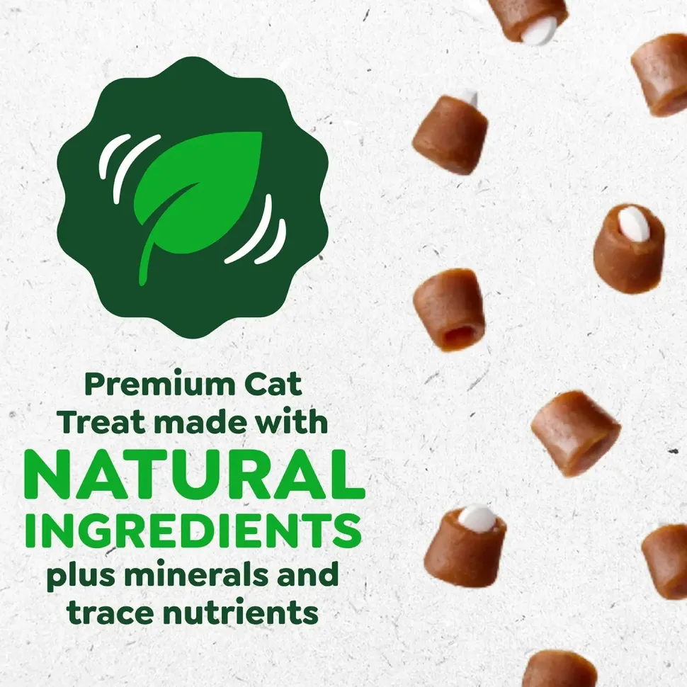 Greenies Feline Pill Pockets Cat Treats Catnip 1.6-oz 45 Count