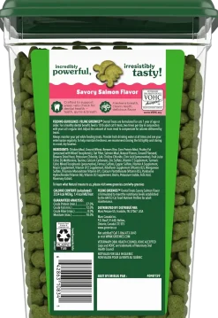 Greenies Feline Savory Salmon Adult Cat Dental Treats 21-oz