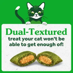 Greenies Feline SmartBites Chicken Healthy Kitten Treats 16-oz