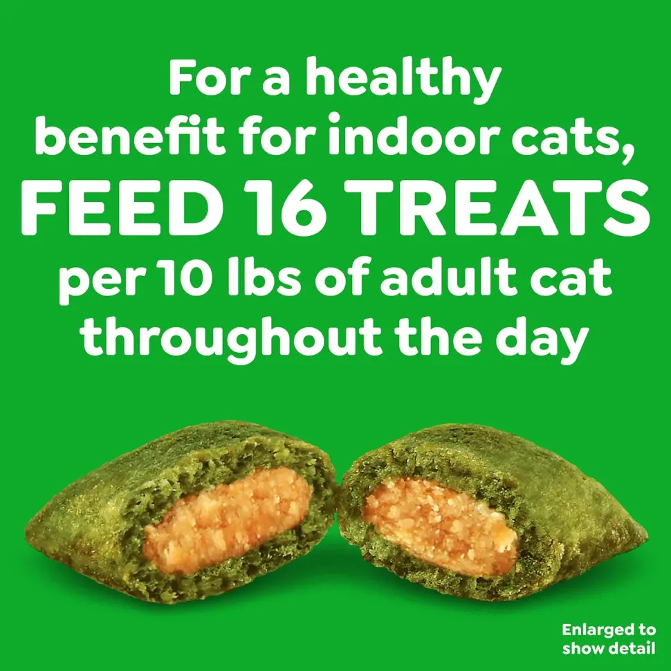 Greenies Feline SmartBites Healthy Indoor Tuna Cat Treats 4.6-oz