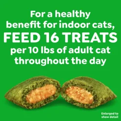 Greenies Feline SmartBites Healthy Indoor Tuna Cat Treats 2.1-oz