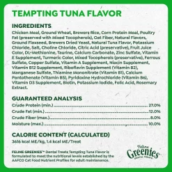 Greenies Feline Tempting Tuna Adult Cat Dental Treats 2.1-oz