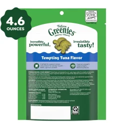 Greenies Feline Tempting Tuna Adult Cat Dental Treats 4.6-oz