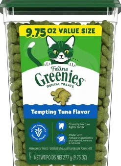 Greenies Feline Tempting Tuna Adult Cat Dental Treats 9.75-oz