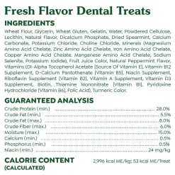 Greenies Fresh Dog Dental Treats Petite 12-oz 20 Count
