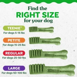 Greenies Fresh Dog Dental Treats Teenie 12-oz 43 Count