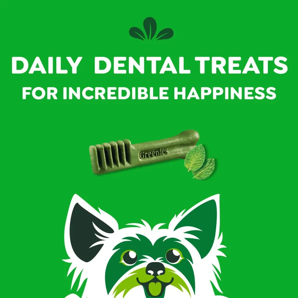 Greenies Fresh Dog Dental Treats Teenie 12-oz 43 Count
