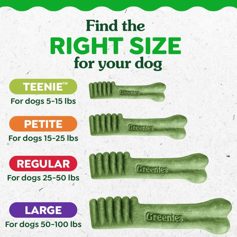 Greenies Original Dog Dental Treats Regular 36-oz 36 Count