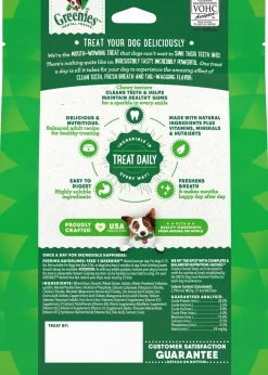 Greenies Original Dog Dental Treats Teenie 12-oz 43 Count
