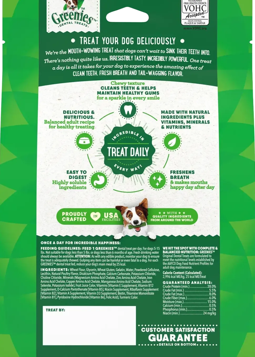 Greenies Original Dog Dental Treats Teenie 12-oz 43 Count