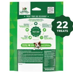 Greenies Original Dog Dental Treats Teenie 6-oz 22 Count