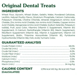 Greenies Original Dog Dental Treats Regular 12-oz 12 Count