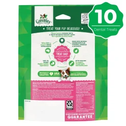 Greenies Puppy Dental Dog Treats Petite 10 Count 6-oz