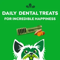 Greenies Sweet Potato Dog Dental Treats Teenie 12-oz 43 Count