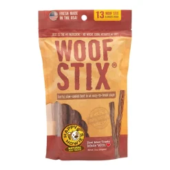 Happy Howie's Beef Woof Stix Dog Treat 6-in 13 Count