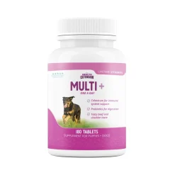 Health Extension Multi + Lifetime Vitamins Chewable Dog Tablets 180 Count