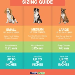 Herm Sprenger Ultra-Plus Dog Prong Training Collar with ClicLock 14-in Neck 2.25-mm Wide