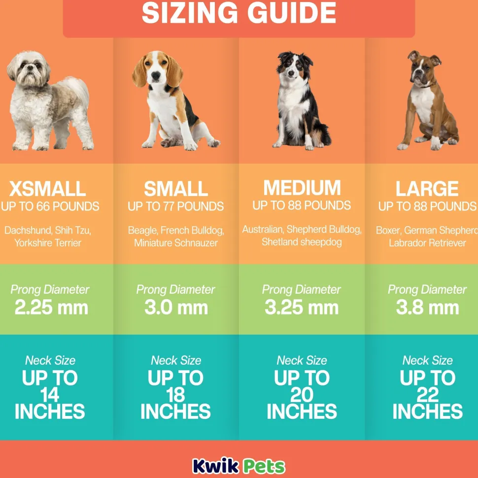 Herm Sprenger Ultra Plus Dog Prong Training Collar 20-in Neck 3.25-mm Wide