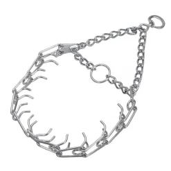 Herm Sprenger Ultra Plus Dog Prong Training Collar 20-in Neck 3.25-mm Wide