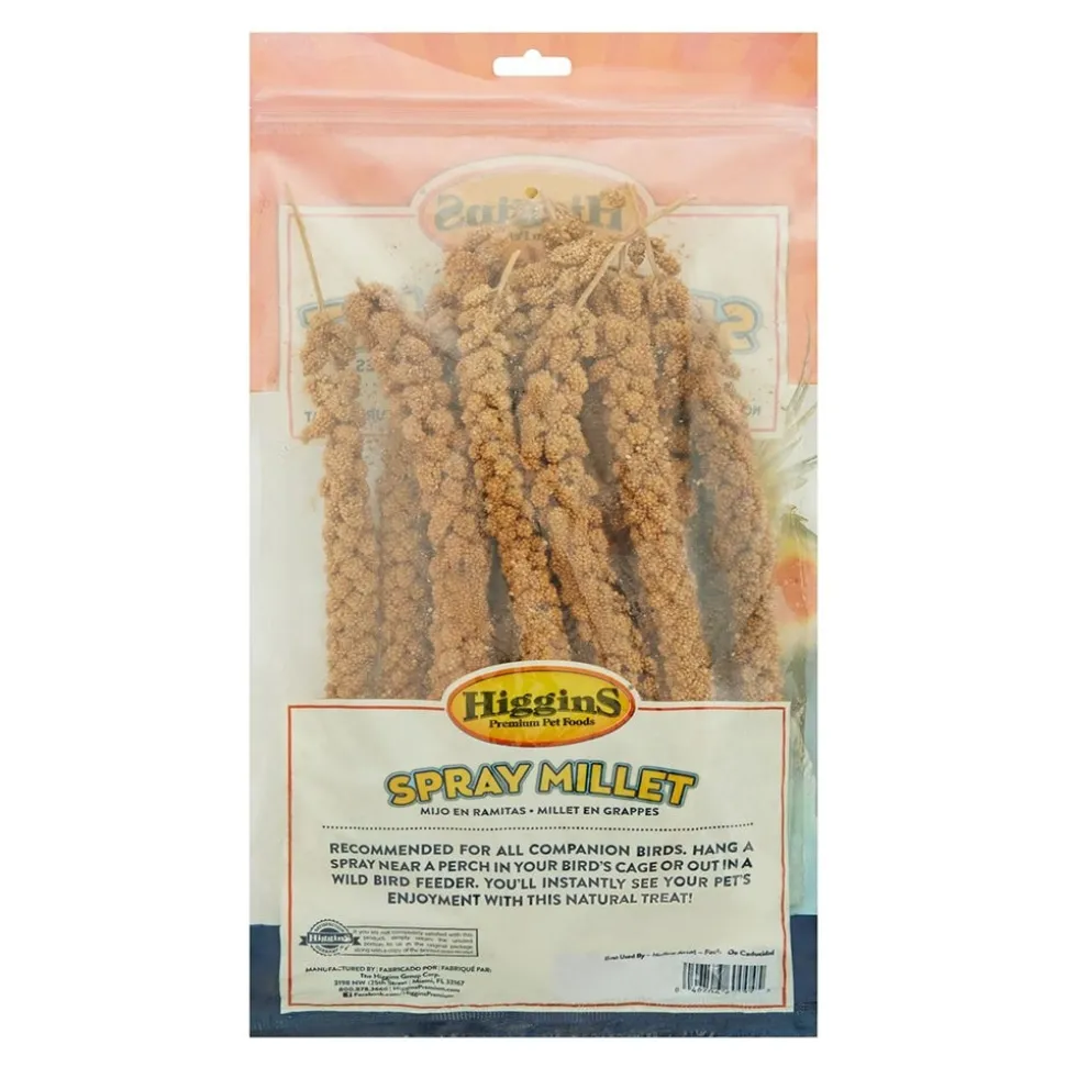 Higgins Spray Millet Natural Bird Treats 12 Count
