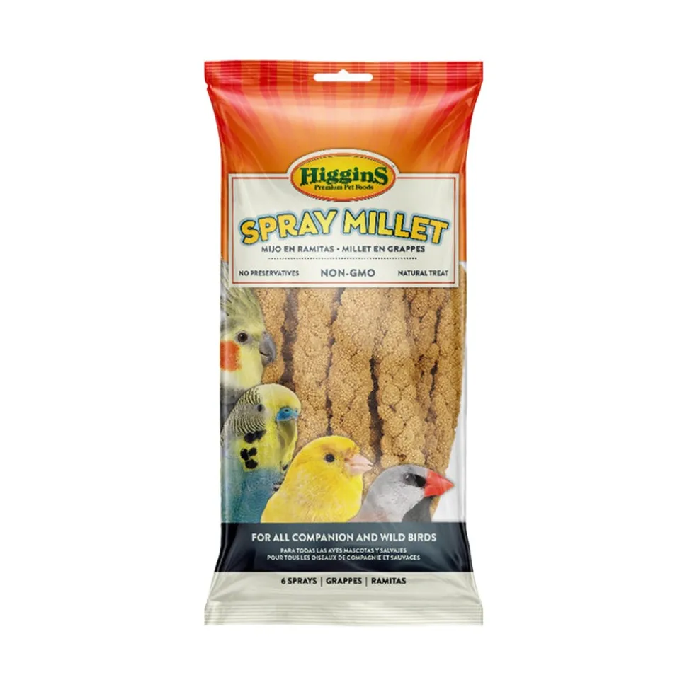 Higgins Spray Millet Natural Bird Treats 12 Count