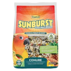 Higgins Sunburst Gourmet Blend Conure Bird Food 3-lb
