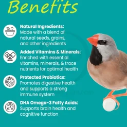 Higgins Vita Seed Finch Bird Food 5-lb
