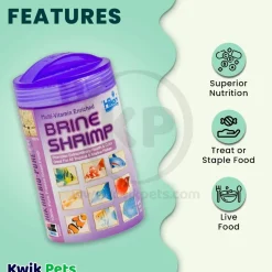 Hikari USA Bio-Pure Brine Shrimp Freeze Dried Fish Food 0.42-oz