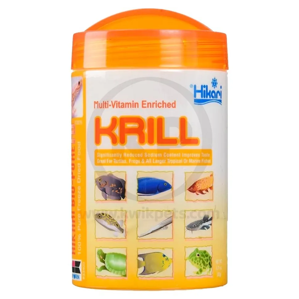 Hikari USA Bio-Pure Krill Freeze Dried Fish Food 0.71-oz