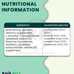 Hikari USA Bio-Pure Spirulina Brine Shrimp Freeze Dried Fish Food 0.42-oz