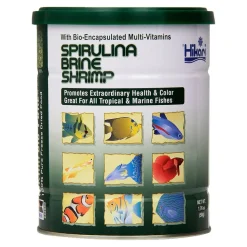 Hikari USA Bio-Pure Spirulina Brine Shrimp Freeze Dried Fish Food 1.76-oz