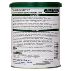 Hikari USA Bio-Pure Spirulina Brine Shrimp Freeze Dried Fish Food 1.76-oz
