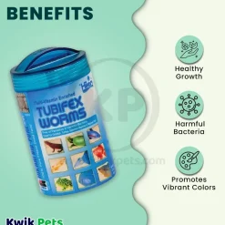 Hikari USA Bio-Pure Tubifex Worms Freeze Dried Fish Food 0.78-oz