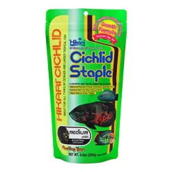 Hikari USA Cichlid Staple Floating Medium Pellets Fish Food 8.8-oz