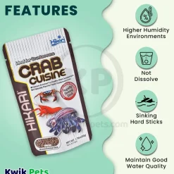 Hikari USA Crab Cuisine Sinking Hard Stick 1.76-oz