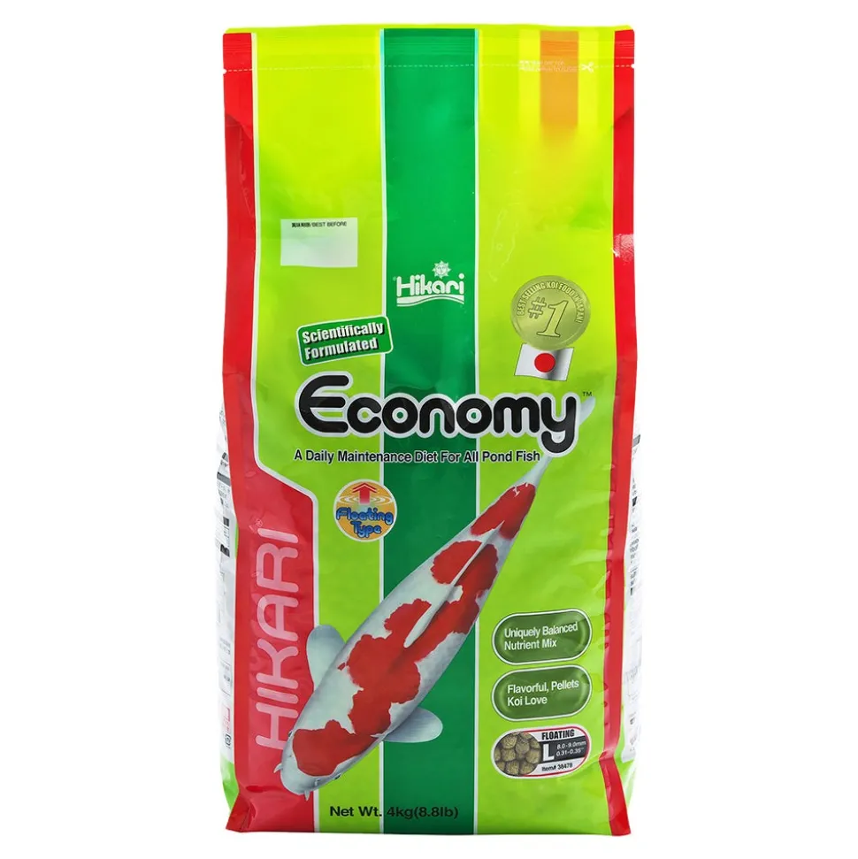 Hikari USA Economy Large Pellet Fish Food for Koi and Other Pond Fishes 8.8-lb