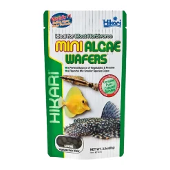 Hikari USA Mini Algae Wafers Sinking Fish Food 3-oz