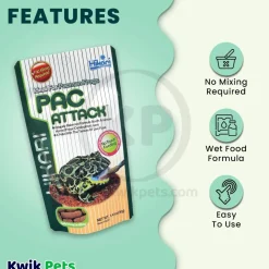 Hikari USA Packman Frog PAC Attack Wet Food 1.41-oz