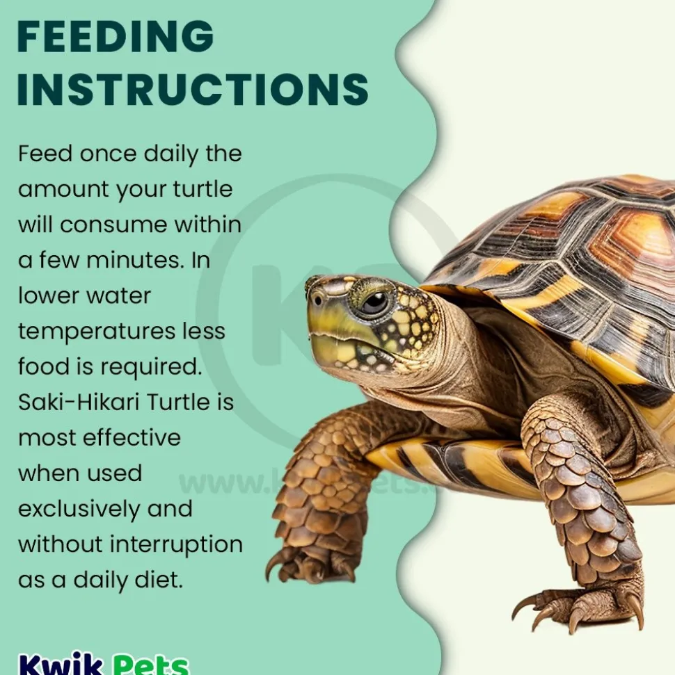Hikari USA Saki-Hikari Turtle Medium Dry Food 7.05-oz