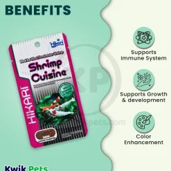 Hikari USA Shrimp Cuisine Sinking Pellets Fish Food 0.35-oz