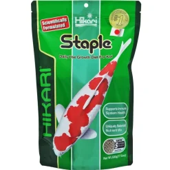 Hikari USA Staple Growth Formula Mini Pellet Fish Food for Koi and Pond 17.6-oz
