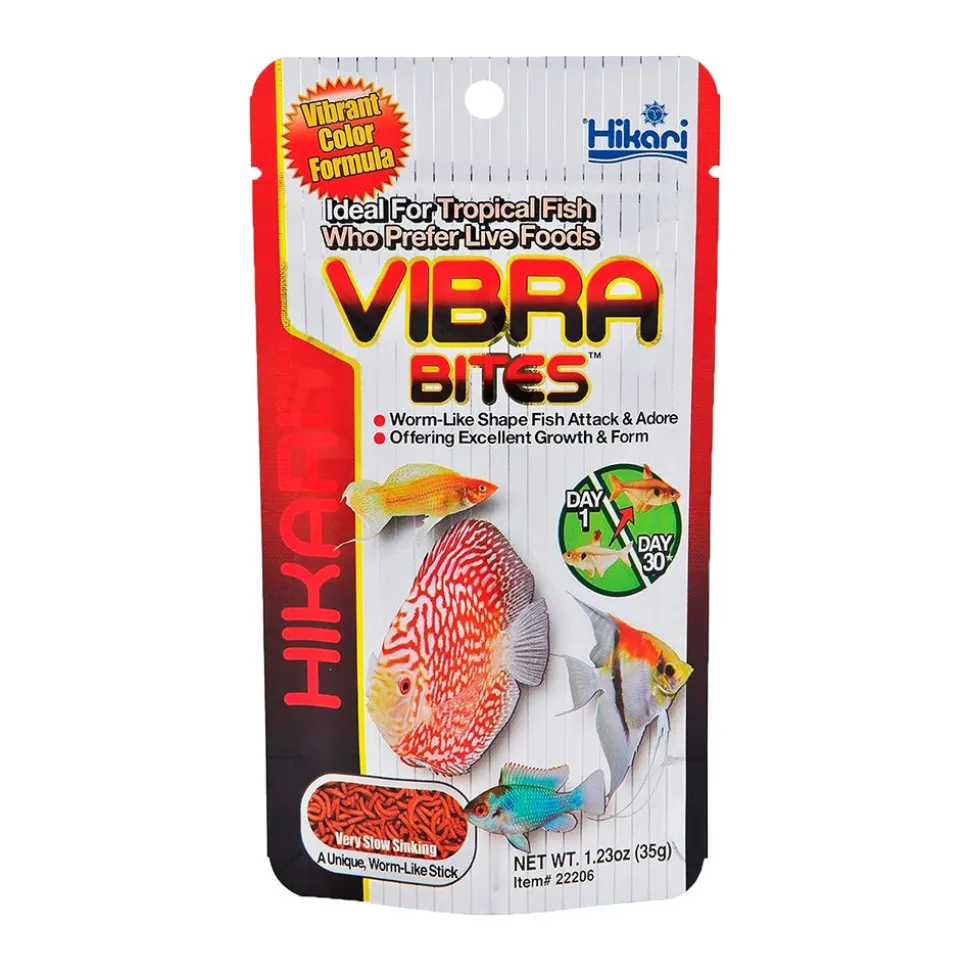 Hikari USA Vibra Bites Tropical Very Slow Sinking Fish Food 1.23-oz