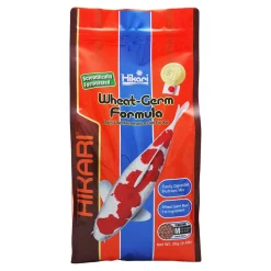 Hikari USA Wheat-Germ Floating Medium Pellet Fish Food for Koi Goldfish & Other Pond Fishes 4.4-lb