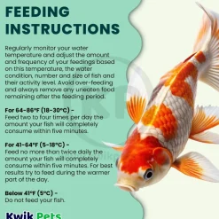 Hikari USA Wheat-Germ Floating Medium Pellet Fish Food for Koi Goldfish & Other Pond Fishes 4.4-lb