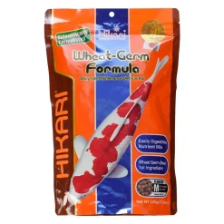 Hikari USA Wheat-Germ Floating Medium Pellet Fish Food for Koi Goldfish & Other Pond Fishes 17.6-oz