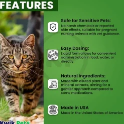 HomeoPet Anxiety Relief Calming Supplements for All Pets 15 ml