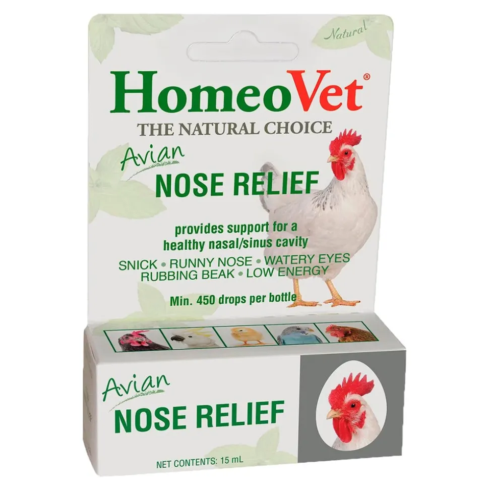 HomeoPet Avian Nose Relief Supplement for Birds 15 ml