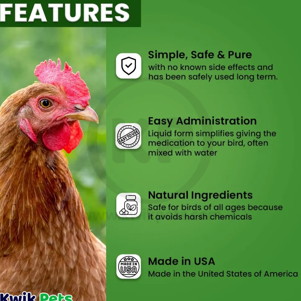 HomeoPet Avian WRM Clear Dewormer for Birds 15-ml