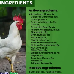 HomeoPet Avian WRM Clear Dewormer for Birds 15-ml